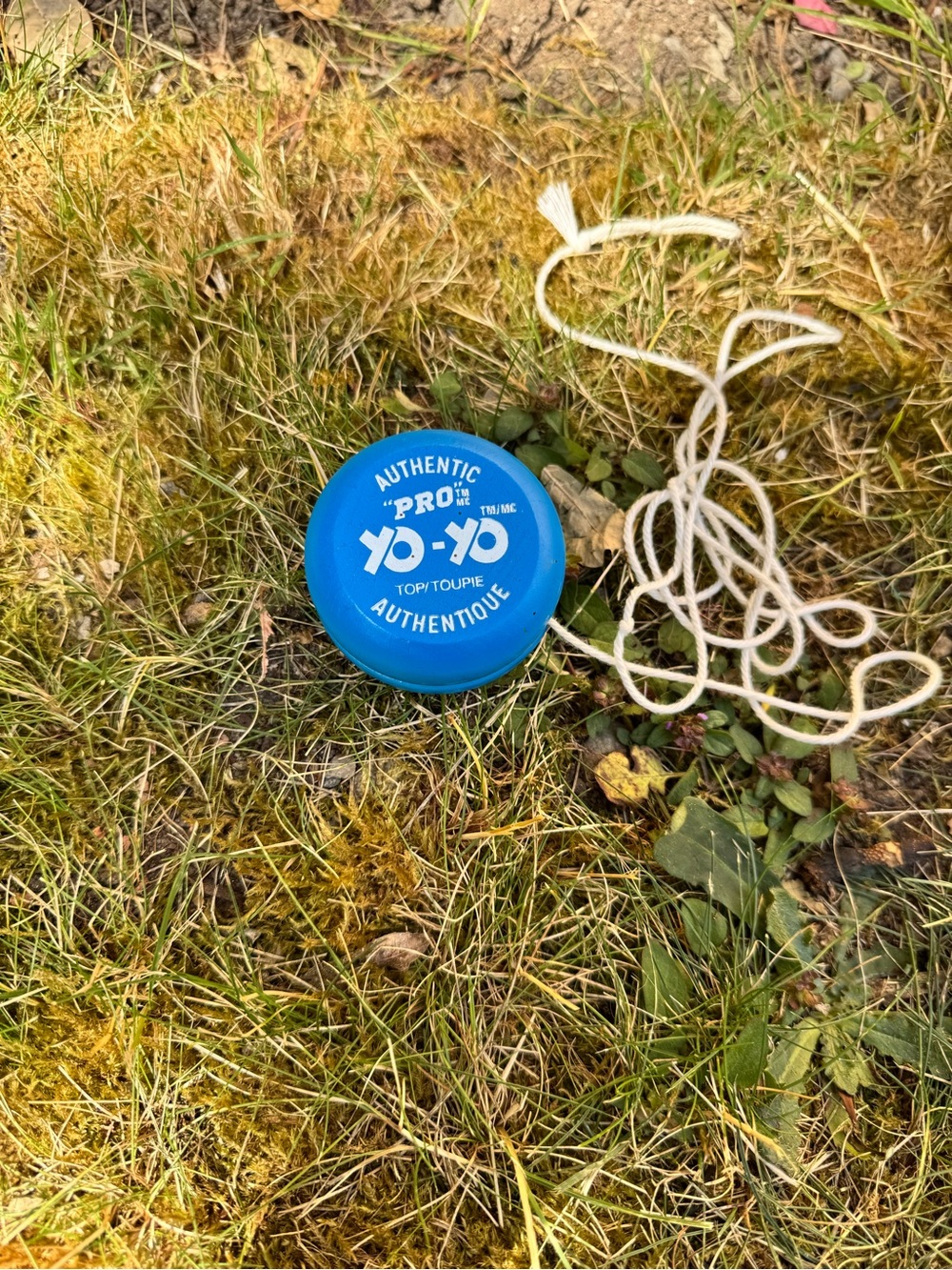 Authentic Pro Yo-Yo Toy in Blue with String